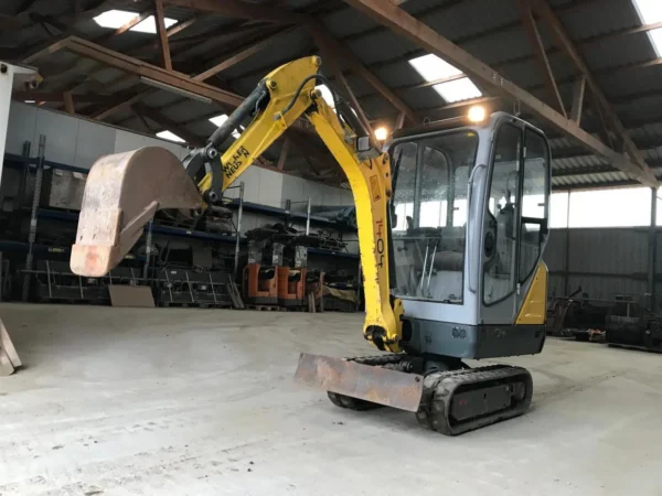 Mini-pelle Wacker Neuson 1404 (2012) – 3 Godets inclus