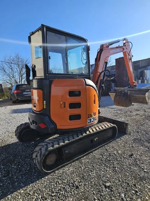 Mini-pelle Hitachi Zaxis U33 (2014) – 3,5 t – Équipement complet