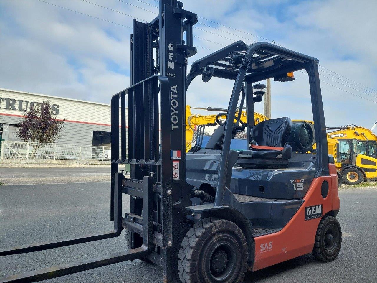 Chariot Élévateur Industriel TOYOTA 02-8FGF15 – 1,5 Tonne
