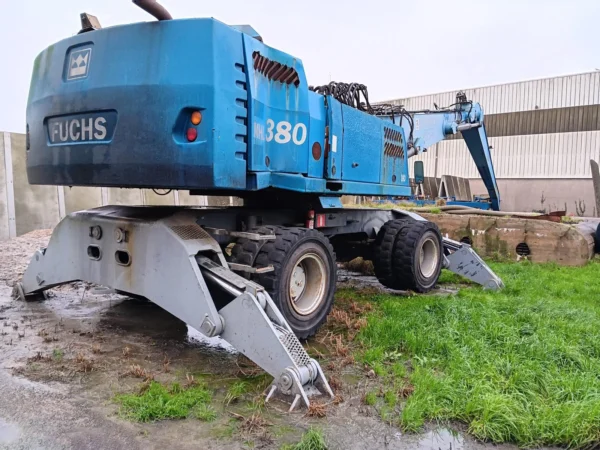 Pelle Hydraulique sur Pneus Terex Fuchs MHL 380 – 2012