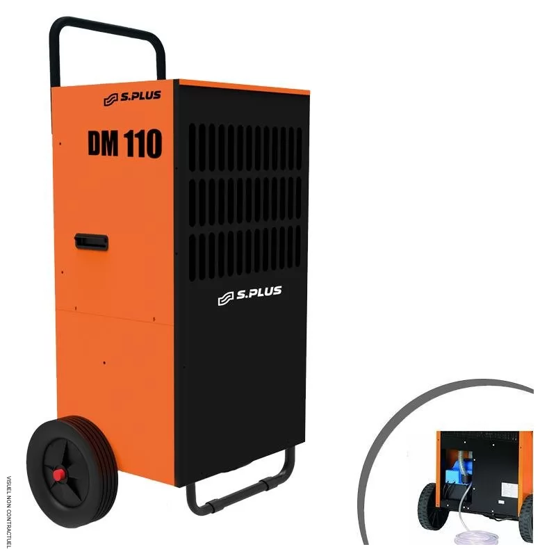 Déshumidificateur d’Air Professionnel DM110 P avec Pompe de Relevage – SPLUS