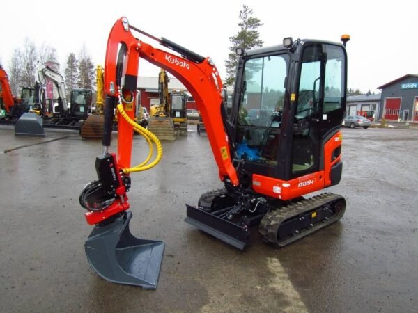 Mini-pelle Kubota KX019-4 – Compacte, performante et fiable
