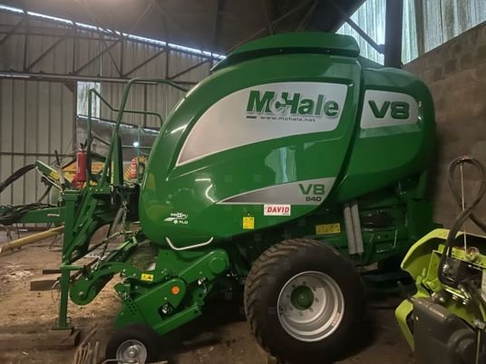 Presse à Balles Rondes McHale V8.940 – Pick-up 2,1 m