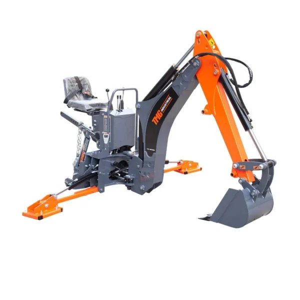 Attache Rétrocaveuse TMG Industrial 9’ pour Tracteur