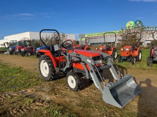 Micro-tracteur Kubota GL23 – 23 CV – 4RM – Remanufacturé Avec chargeur neuf