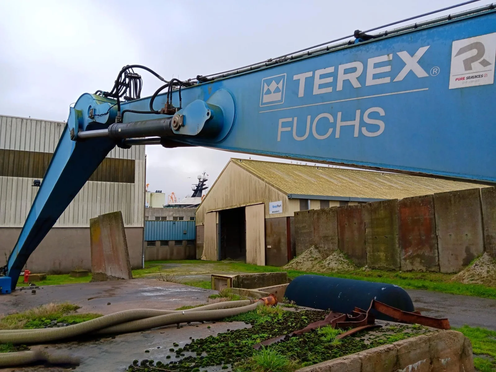 Pelle Hydraulique sur Pneus Terex Fuchs MHL 380 – 2012 – Image 11