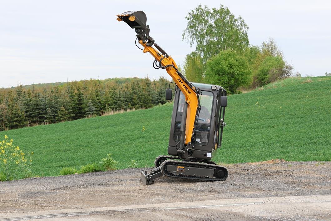 Mini-pelle APS KME20 – 2 t – Compacte, puissante et polyvalente – Image 14