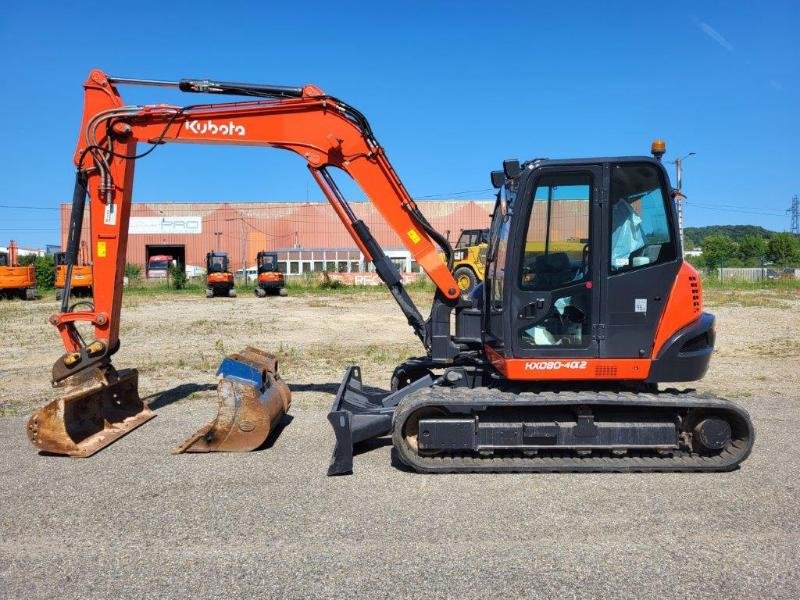 Mini-pelle sur chenilles Kubota KX080-4 – 2021 – Image 2