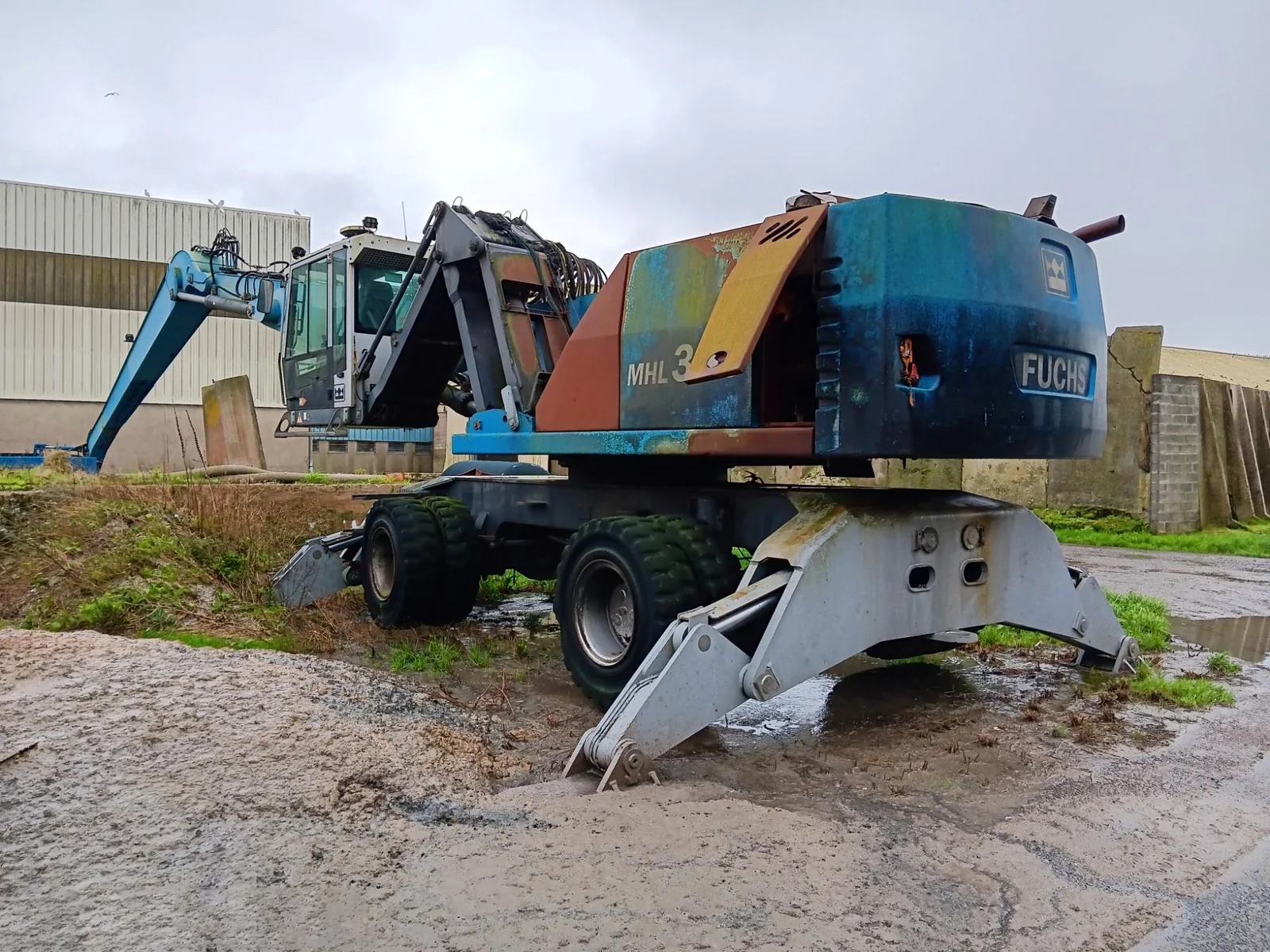 Pelle Hydraulique sur Pneus Terex Fuchs MHL 380 – 2012 – Image 2