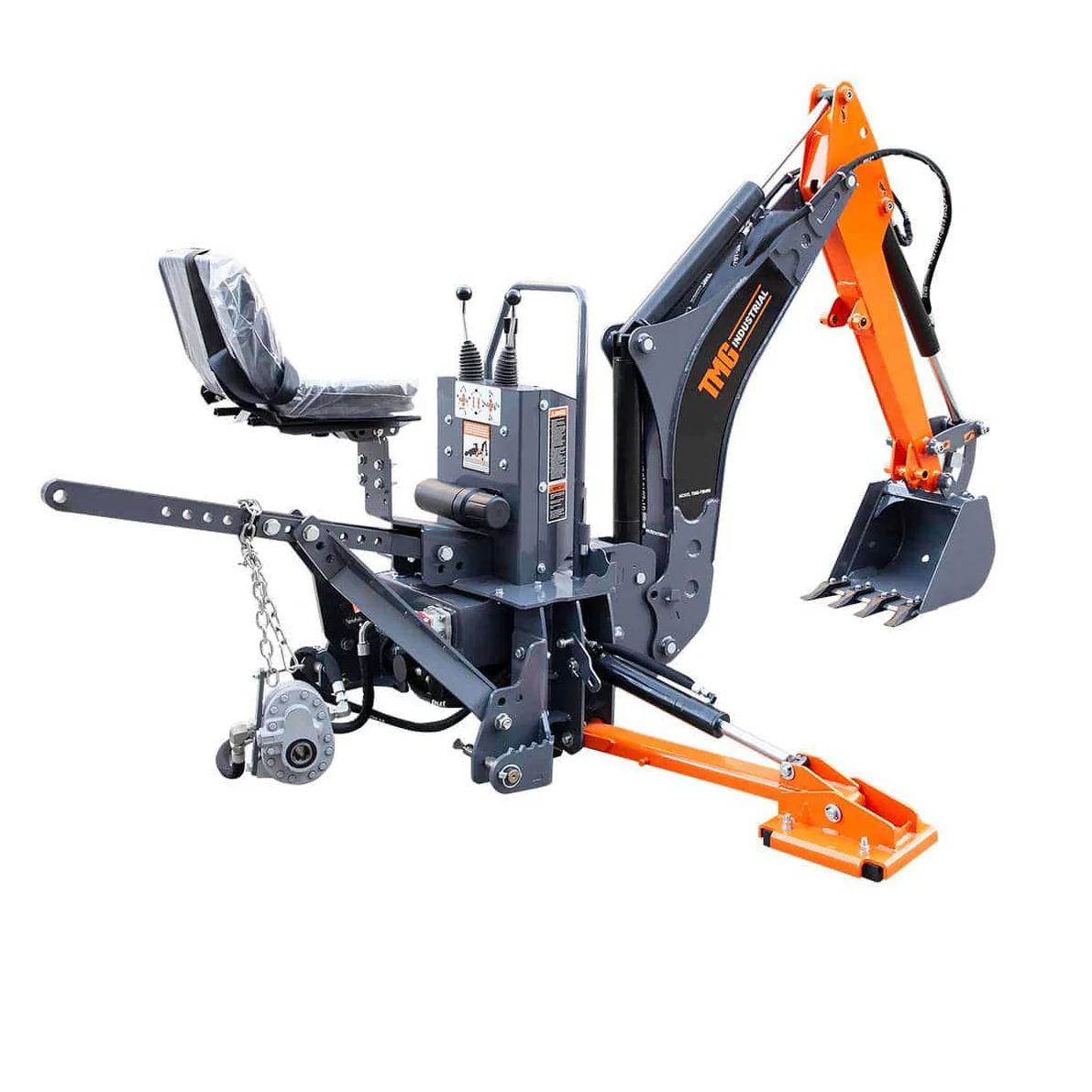 Attache Rétrocaveuse TMG Industrial 9’ pour Tracteur – Image 3