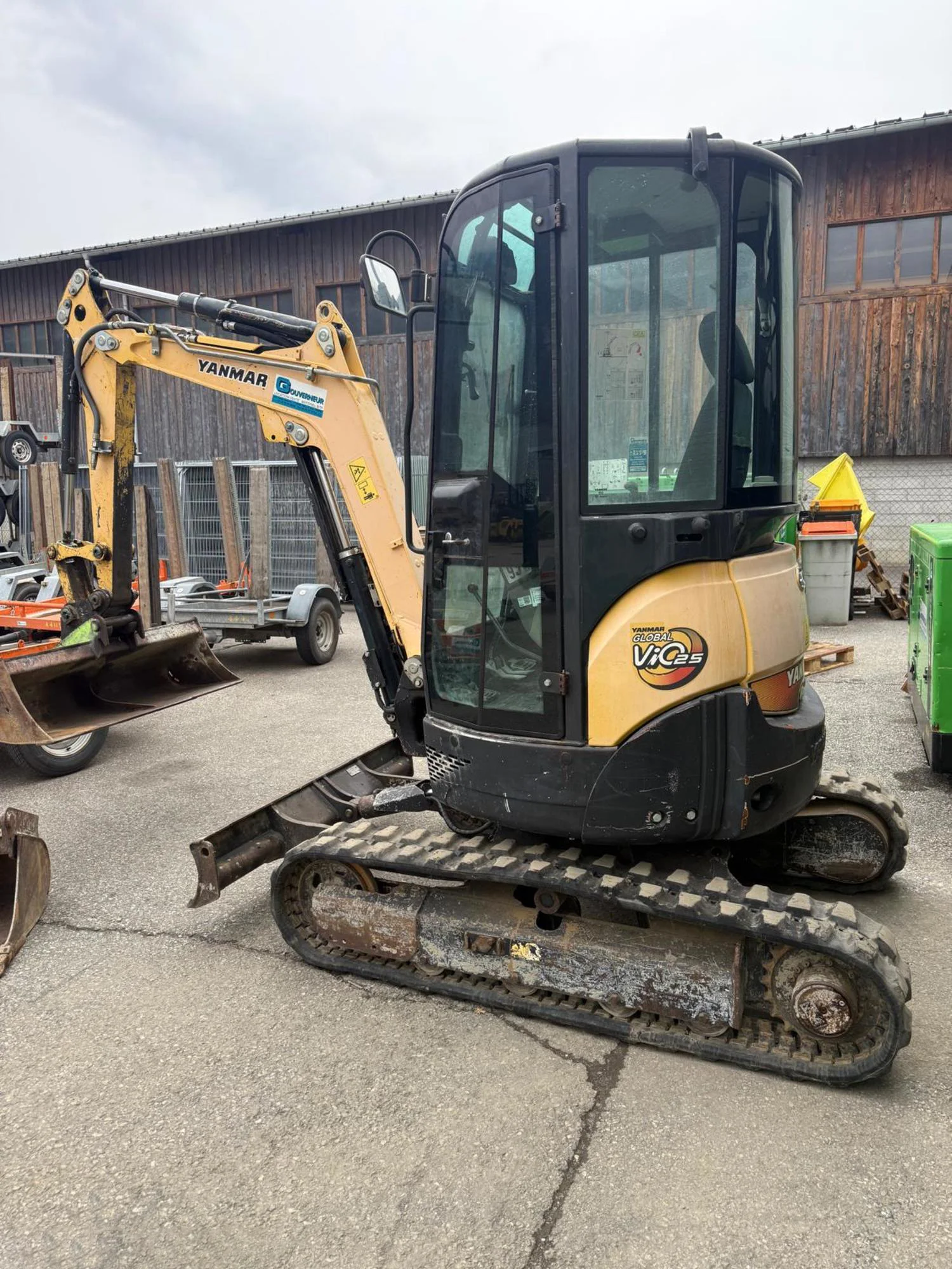 Mini-pelle Yanmar VIO25-4 – 2016 – Image 4