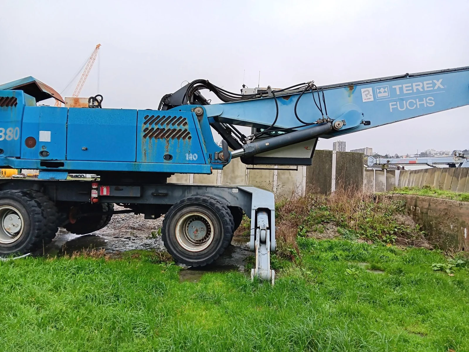 Pelle Hydraulique sur Pneus Terex Fuchs MHL 380 – 2012 – Image 6