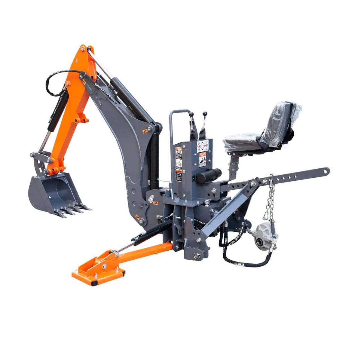 Attache Rétrocaveuse TMG Industrial 9’ pour Tracteur – Image 9