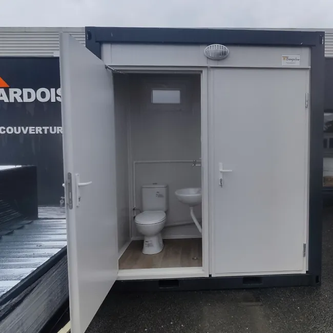 Bungalow de chantier sanitaire WC + Douche – Image 2