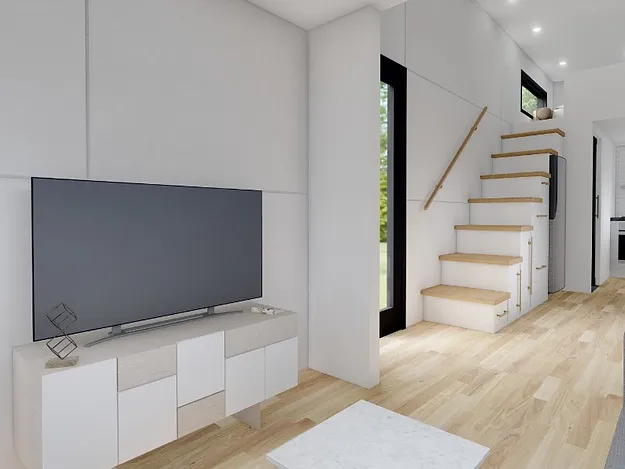 TINY HOUSE / Maison mobile sur roues de moins de 3,5t – Image 6