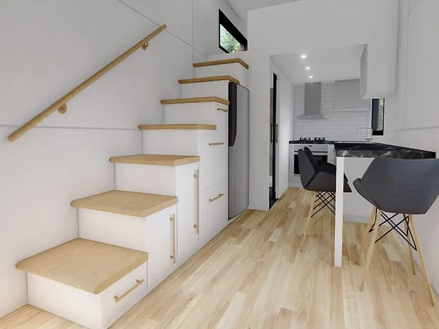 TINY HOUSE / Maison mobile sur roues de moins de 3,5t – Image 7