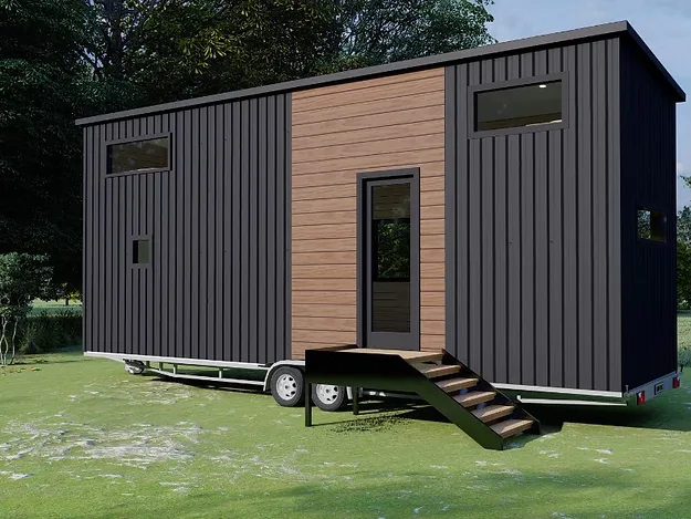 TINY HOUSE / Maison mobile sur roues de moins de 3,5t – Image 3