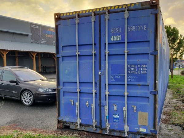 Container maritime 40 Pieds HIGH CUBE DERNIER VOYAGE