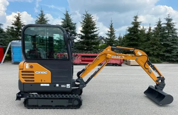 CASE CX18C + 3 GODETS 2019 Mini Pelle 1,9T