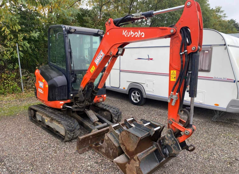 KUBOTA KX030-4 + 3 GODETS 2020 – Mini Pelle 2,865T – Image 4
