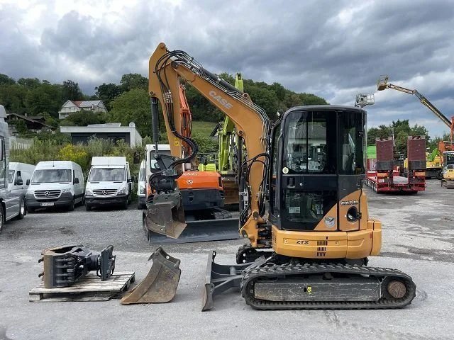 CASE CX39B S2 + GRAPPIN + 3 GODETS – Mini Pelle 3,9T – Image 4