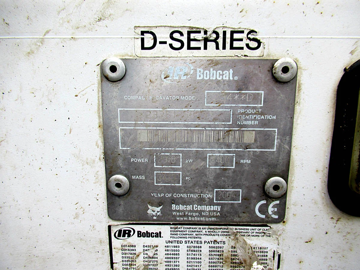 BOBCAT X334 + 3 GODETS – Mini Pelle 3,4T – Image 5