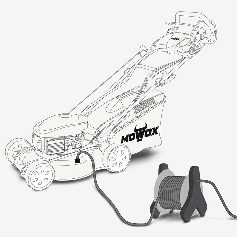 Tondeuse à essence tractée MOWOX® PM 4645 SHW-B – Série Confort – Image 5