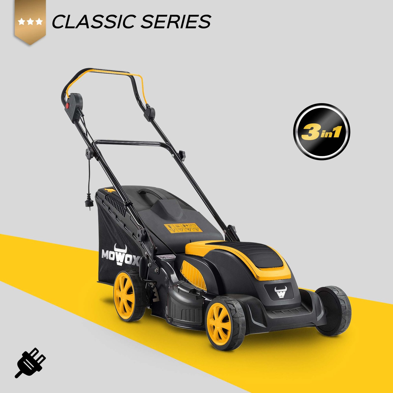 Tondeuse électrique MOWOX® EM 4618 P – Série Classique – Image 5