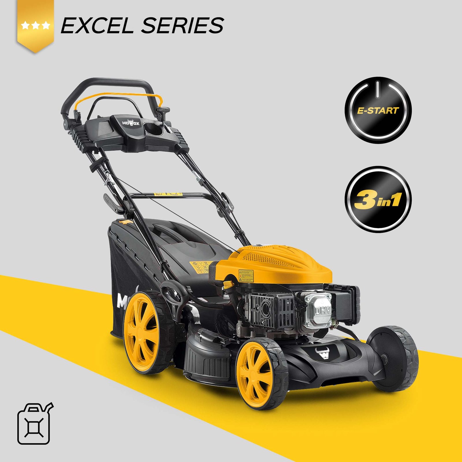 Tondeuse à essence tractée MOWOX® PM 5160 SEHW – Série Excel – Image 7