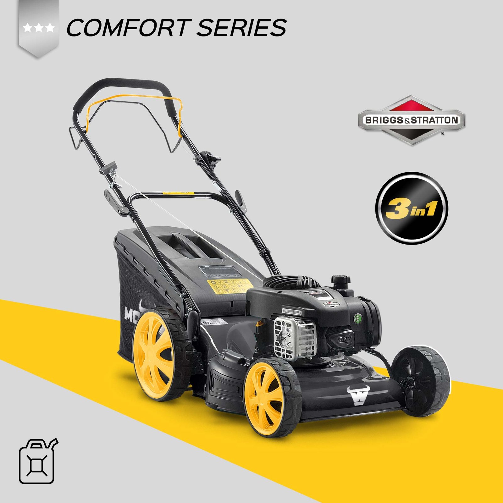 Tondeuse à essence tractée MOWOX® PM 4645 SHW-B – Série Confort – Image 7