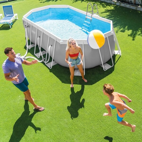 Piscine Prism Frame ovale 5,03 x 2,74 x 1,22 m