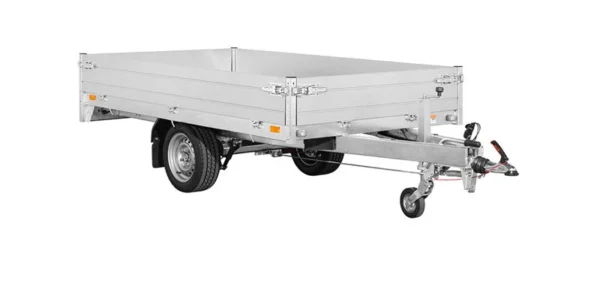 Remorque Plateau SARIS PL 256 150 1500 – 1 essieu freinée
