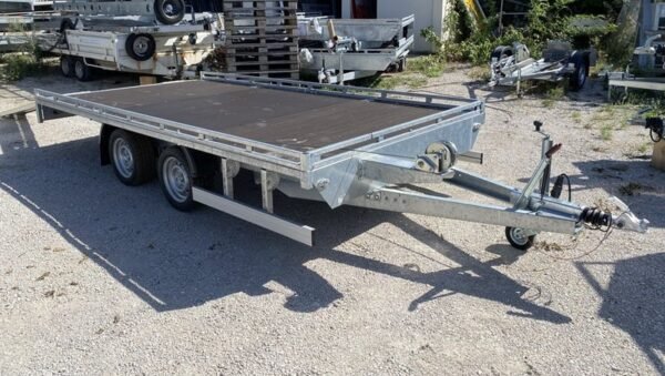Remorque plateau fixe Boro ATLAS 5,00 x 2,00 m – 3 500 kg