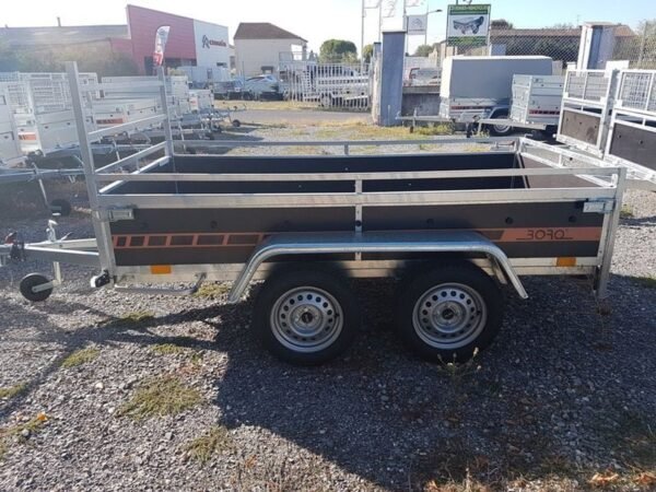 Remorque à bagages BORO NIEWIADOW BOK725D – PTAC 750 kg