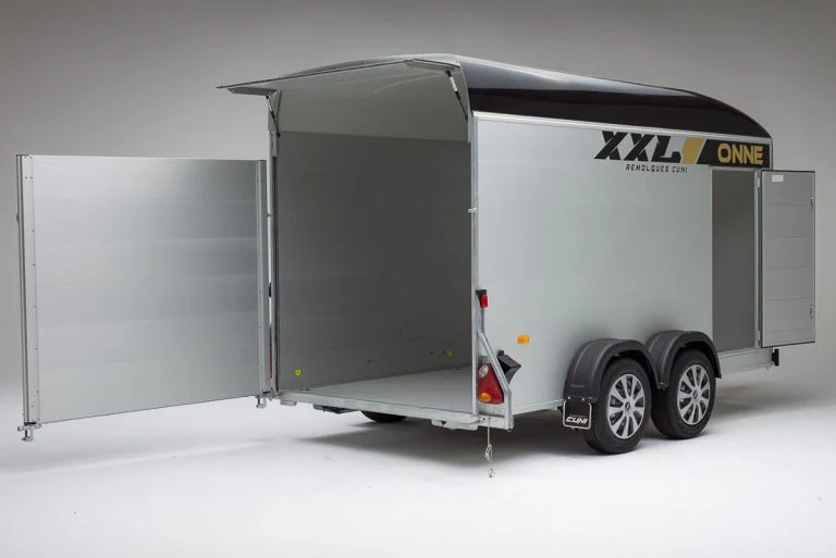 Remorque fermée aluminium & fibre CUNI ONNE XXL