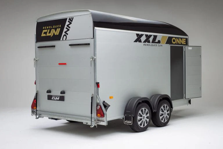 Remorque fermée aluminium & fibre CUNI ONNE XXL – Image 12